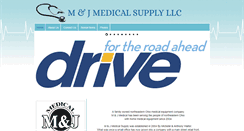 Desktop Screenshot of mjmedicalsupply.com